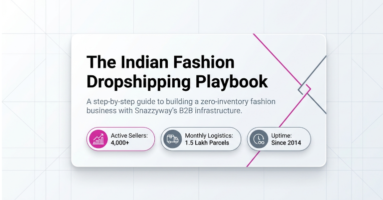 How Snazzyway Works — A Complete Guide for New Dropshipping Sellers in India