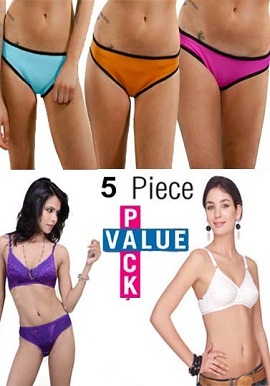 Intimate Wear Value Pack Of 5