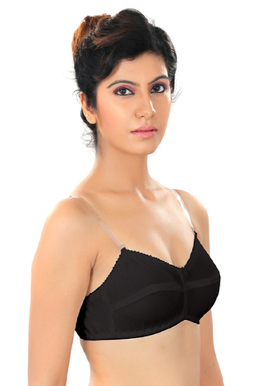 "3 Pack" Cool Transparent Strap Bra