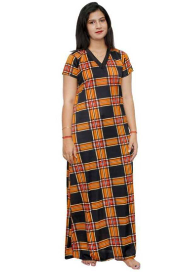 "Comfy" Women's Multicolor Full Length Nightgown (SOLD OUT)