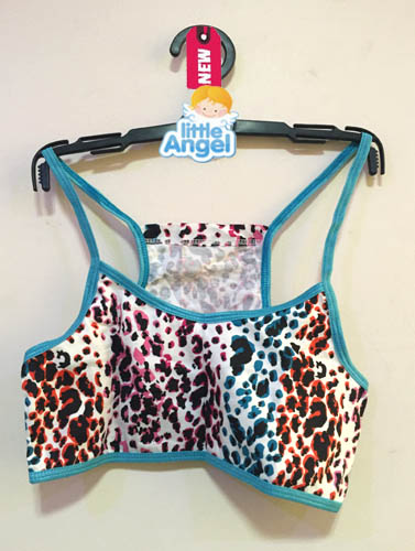 Freespirit Adorable Animal Print Sporty Crop Top