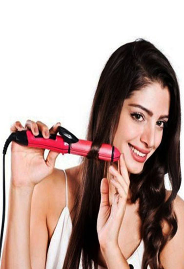 Maxel Hair Curler Cum Straightener(2 in 1)