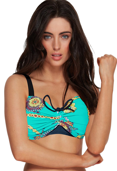 Power Flower Fantastic Fitting Wirefree Plus Size Support Bra