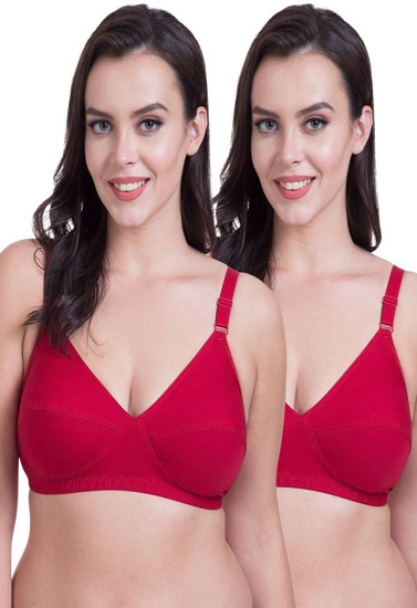 Zuom Active Lifestyle Plus Size Bra Pk Of 2