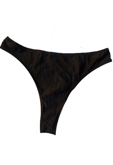 Beach Wear Stunning Black Panty