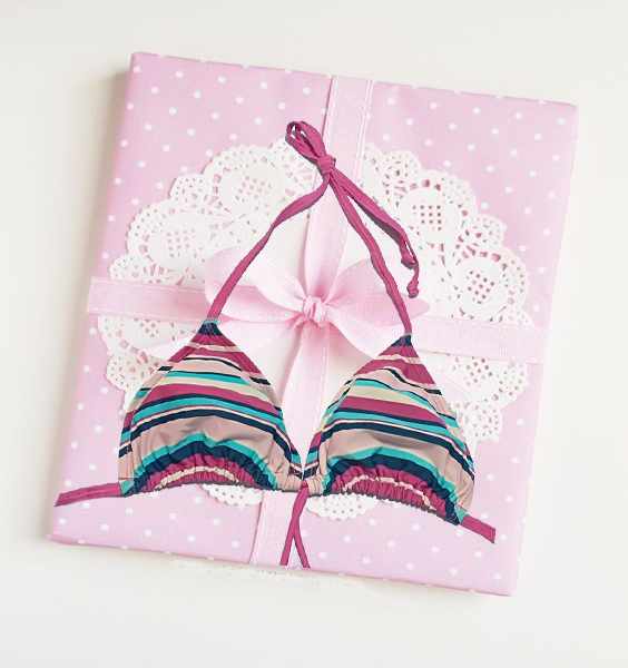 Snazzy Multicoloured Removable Padded Halter Bra (Sold Out)