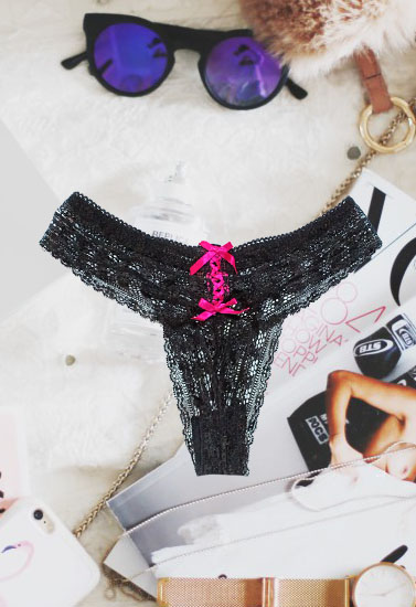 Undiz Black Full Transparent  Hot Panty