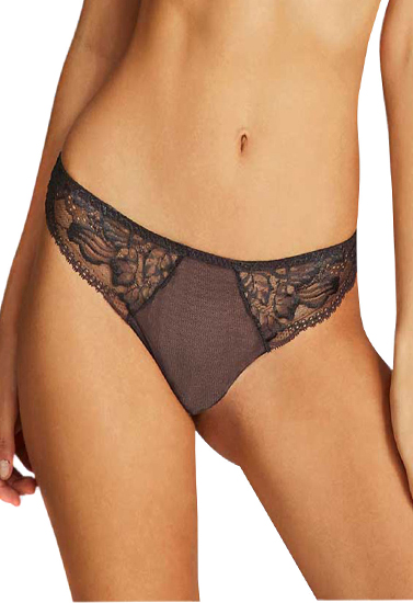 Mixed Romantic Lace Tanga Thong Pk Of 2
