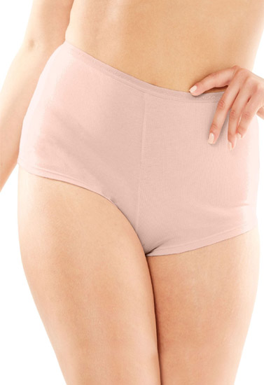 Fit for Me Women's Plus 2 Pack Assorted  Brief Panties