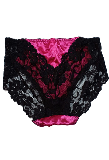 Seductive Floral Lace Bridal Panty