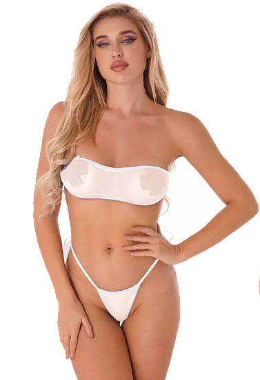 Bandeau See Through Sexy Lingerie set